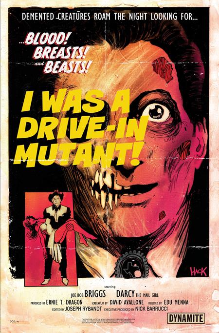 MONSTERVISION Featuring Joe Bob Briggs And Darcy #1 (Cover F — Robert Hack (Metal Premium))