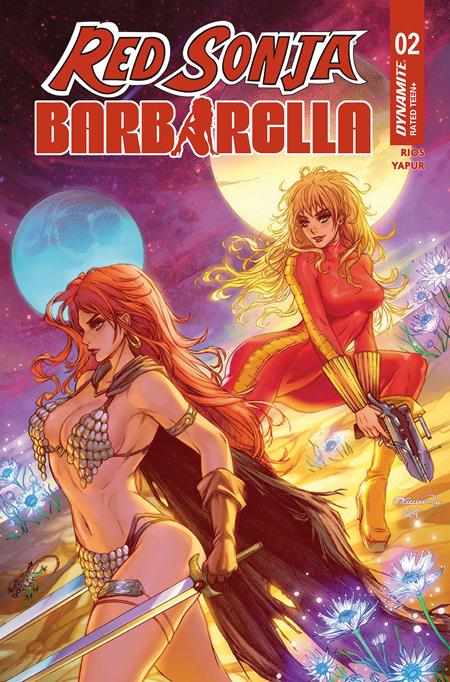 Red Sonja / Barbarella #2 (Cover B — Collette Turner)