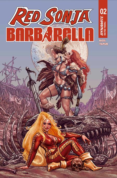 Red Sonja / Barbarella #2 (Cover C — Diego Yapur)