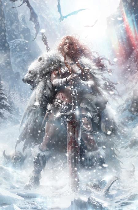 Red Sonja: Solstice Special #1 (Cover F — Francesco Mattina (LTD Virgin))