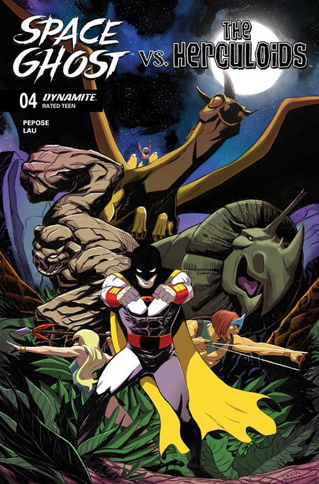 Space Ghost Vs. The Herculoids #4 (Cover B — Drew Moss)