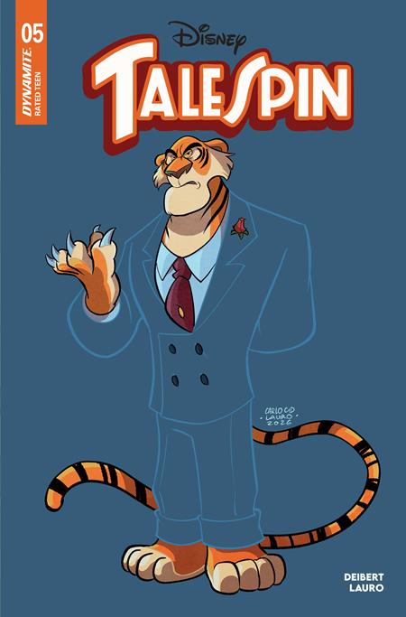 Talespin #5 (Cover C — Carlo Lauro Color Bleed)