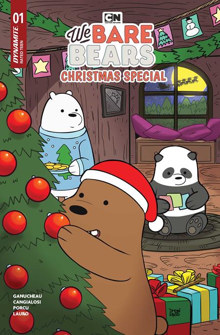We Bare Bears Christmas Special #1 (Cover B — Drew Moss)