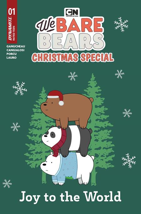 We Bare Bears Christmas Special #1 (Cover D — Greeting Card)