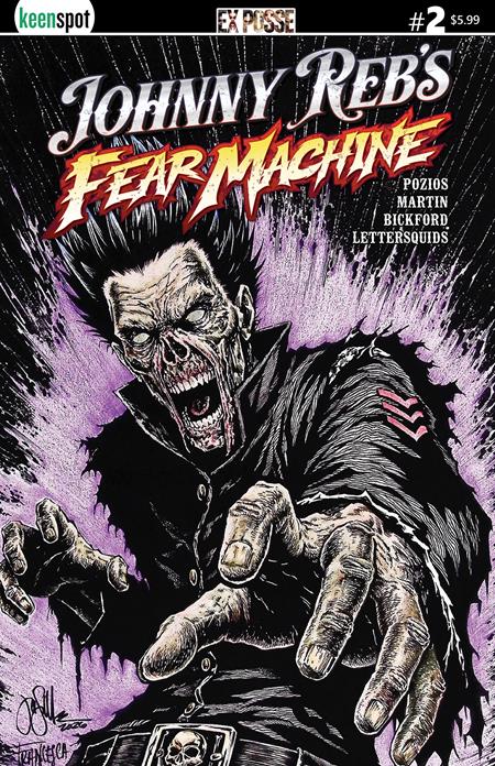 Johnny Reb's Fear Machine #2 (Cover C — Jason Moore)