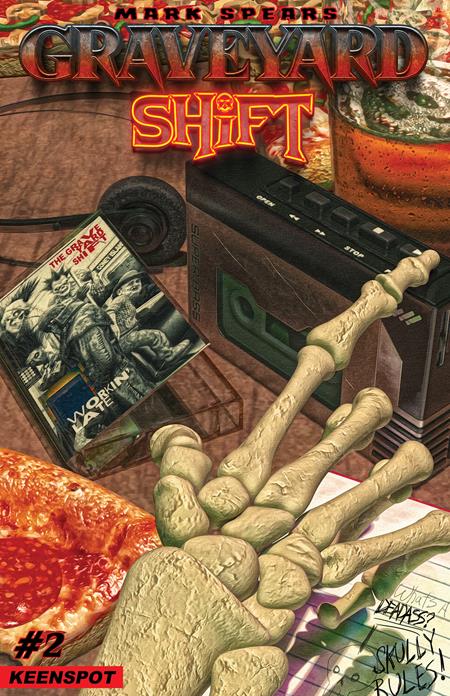Mark Spears Graveyard Shift #2 (Cover E — Mark Spears (Hangin Tough Homage))
