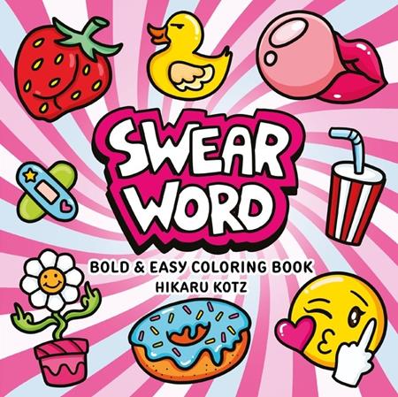 Swear Word: Bold and Easy Coloring Book TP