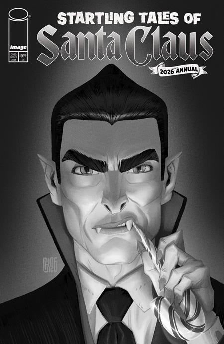 Startling Tales of Santa Clause 2026 Annual #1 (Cover D — Seakae (Black & White))