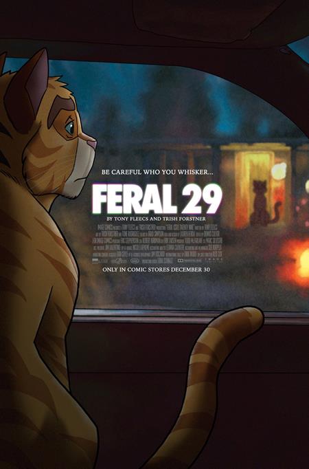Feral #29 (Cover B — Tony Fleecs, Trish Forstner (Obsession Homage))