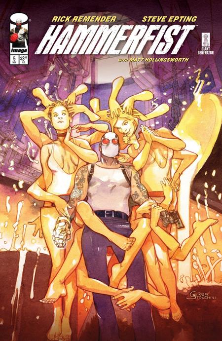 Hammerfist #5 (Cover B — Greg Tocchini)