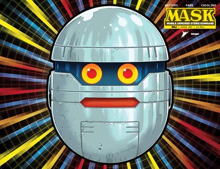 MASK #7 (Cover H — Pye Parr, Luke Preece, Andres Juarez (Die Cut Mask))