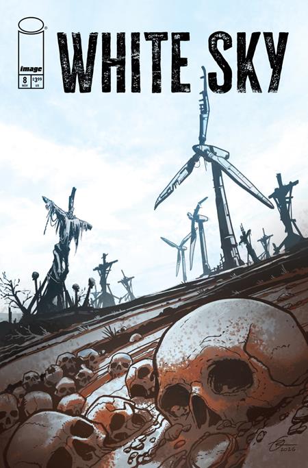 White Sky #8 (Cover C — Ray Lederer)