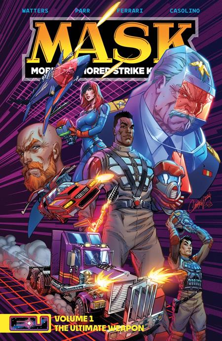 M.A.S.K. TP Vol. 1 (Cover B — J. Scott Campbell, Tanya Lehoux (Direct Market Exclusive))