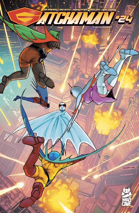 Gatchaman #24 (Cover B — Alex Sanchez)