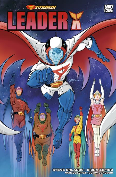 Gatchaman Leader X #1 (Cover B — Dario Brizuela)