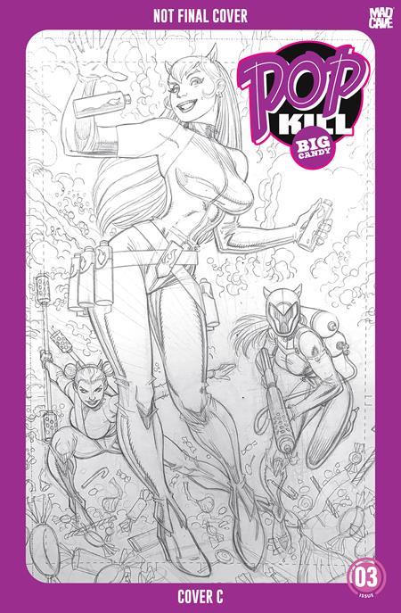 Pop Kill: Big Candy #3 (Cover C — Art Adams)