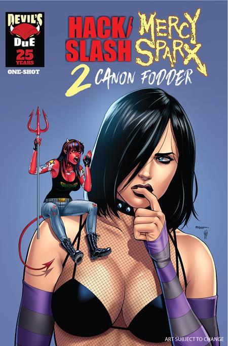 Hack/Slash - Mercy Sparx: Canon Fodder #1 (Cover C — Matt Merhoff)