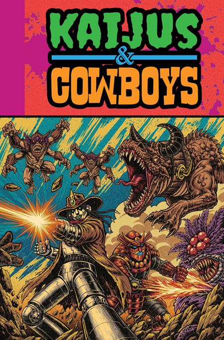 Kaijus & Cowboys #3 (Cover B — Ferxpain (EC Comics))