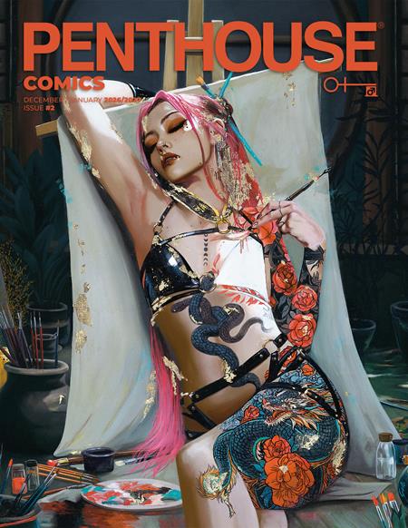 Penthouse Comics #2 (Cover E — Andrea Milana (Risque))