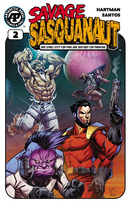 Savage Sasquanaut #2 (Cover B — Chahine Ladjouze)