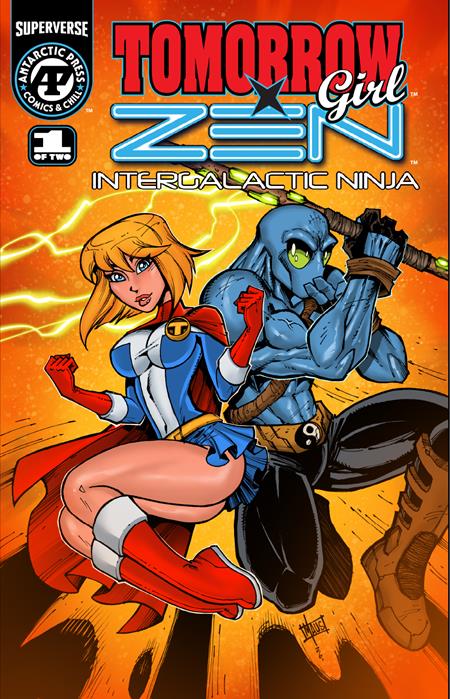 Tomorrow Girl X Zen Intergalactic Ninja #1 (Cover B — Bill Maus)