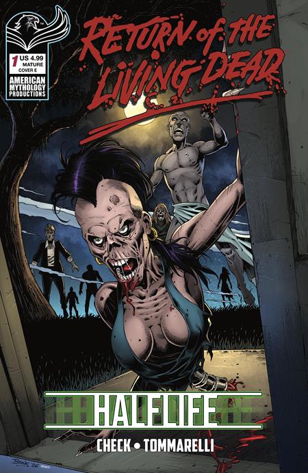 Return of the Living Dead: Half/Life #1 (Cover E — Richard Bonk)