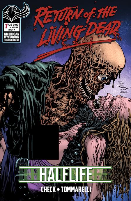 Return of the Living Dead: Half/Life #1 (Cover G — Richard Bonk (Risque))