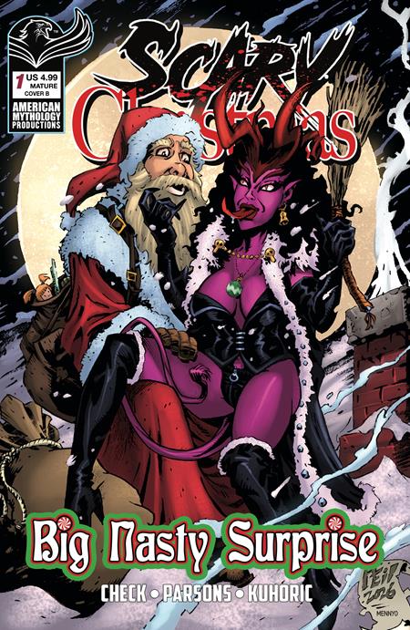 Scary Christmas: Big Nasty Surprise #1 (Cover B — Neil Vokes)