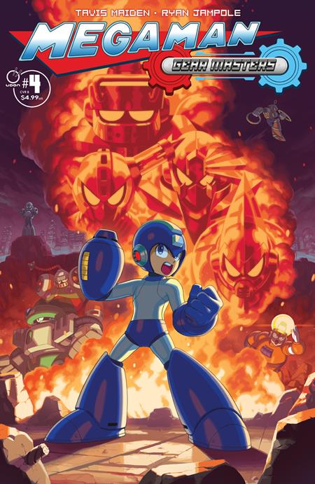 Mega Man Gear Masters #4 (Cover B — Simon S. Anderson)