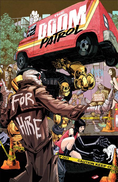 Doom Patrol #5 (Cover D — Damion Scott (Cardstock))