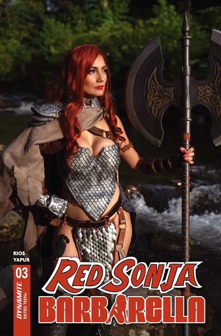 Red Sonja / Barbarella #3 (Cover D — Cosplay)