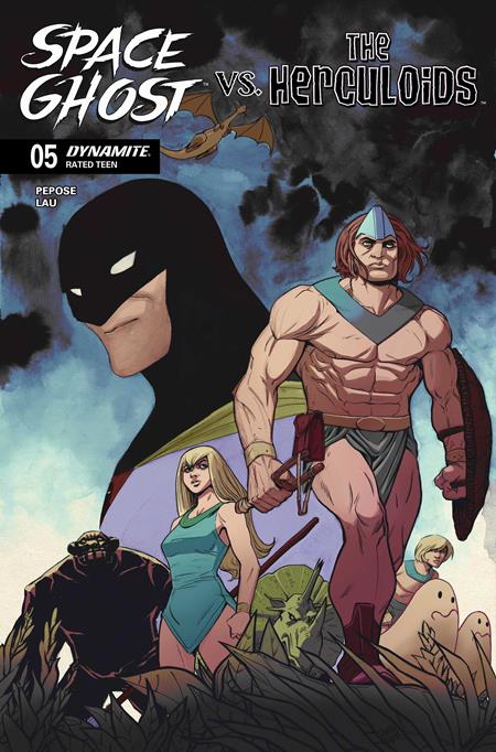 Space Ghost Vs. The Herculoids #5 (Cover B — Drew Moss)