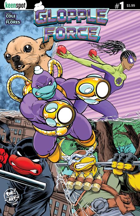 Glopple Force #1 (Cover B — Tone Rodriguez)