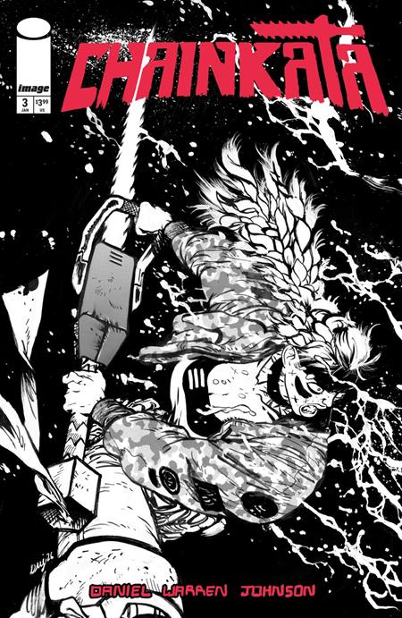 Chainkata #3 (Cover B — Daniel Warren Johnson (B&W))