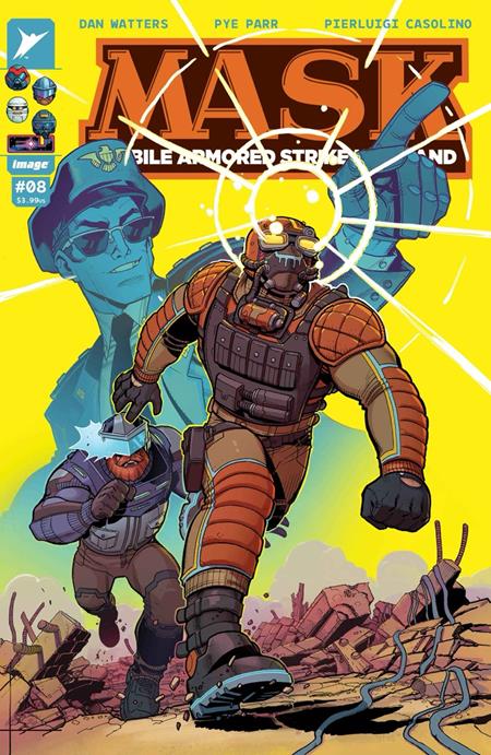 M.A.S.K. #8 (Cover B — Nick Bradshaw, Jim Charalampidis)