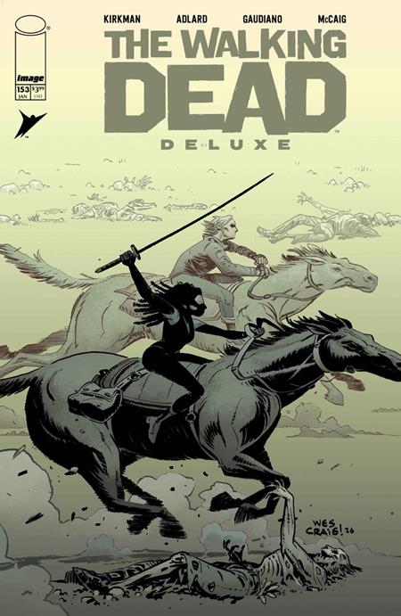 The Walking Dead Deluxe #153 (Cover C — Wes Craig, Dave McCaig)
