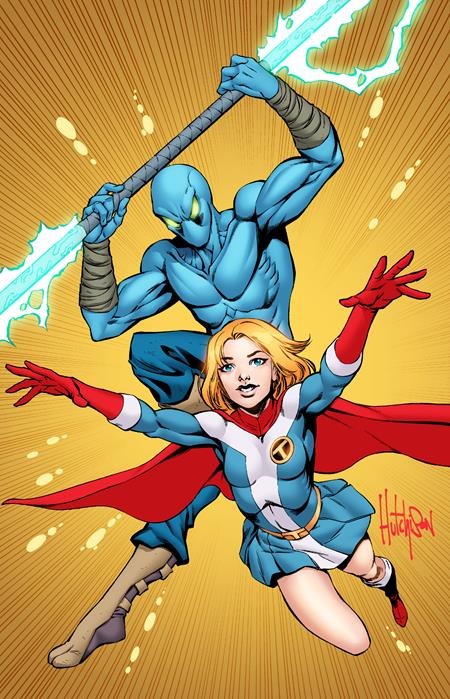 Tomorrow Girl X Zen Intergalactic Ninja #2 (Cover B — David Hutchison (Virgin))