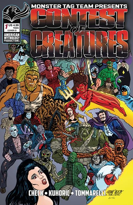 Contest of Creatures #1 (Cover D — Mariano Nicieza (Homage))