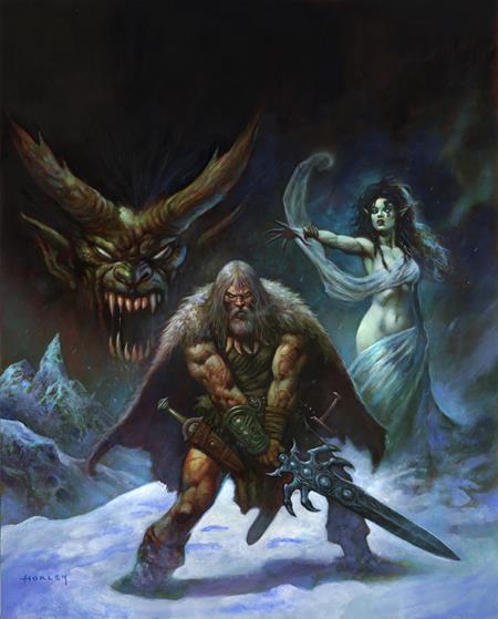 Savage Sword Of Conan #18 (Cover C — Alex Horley (Cardstock))
