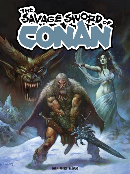 Savage Sword Of Conan #18 (Cover E — Alex Horley (Foil))