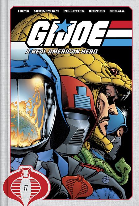 GI Joe A Real AmerIcan Hero Deluxe HC #1 (Cover B — Brad Walker, Laura Martin (WALKER MARTIN))