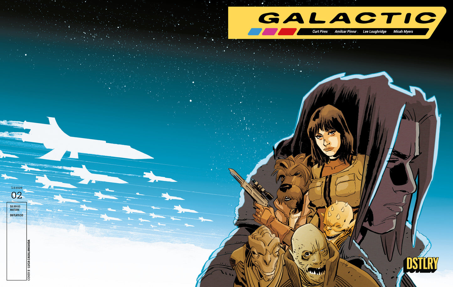Galactic #2 (GALACTIC #2 CVR B LUCA CASALANGUIDA)