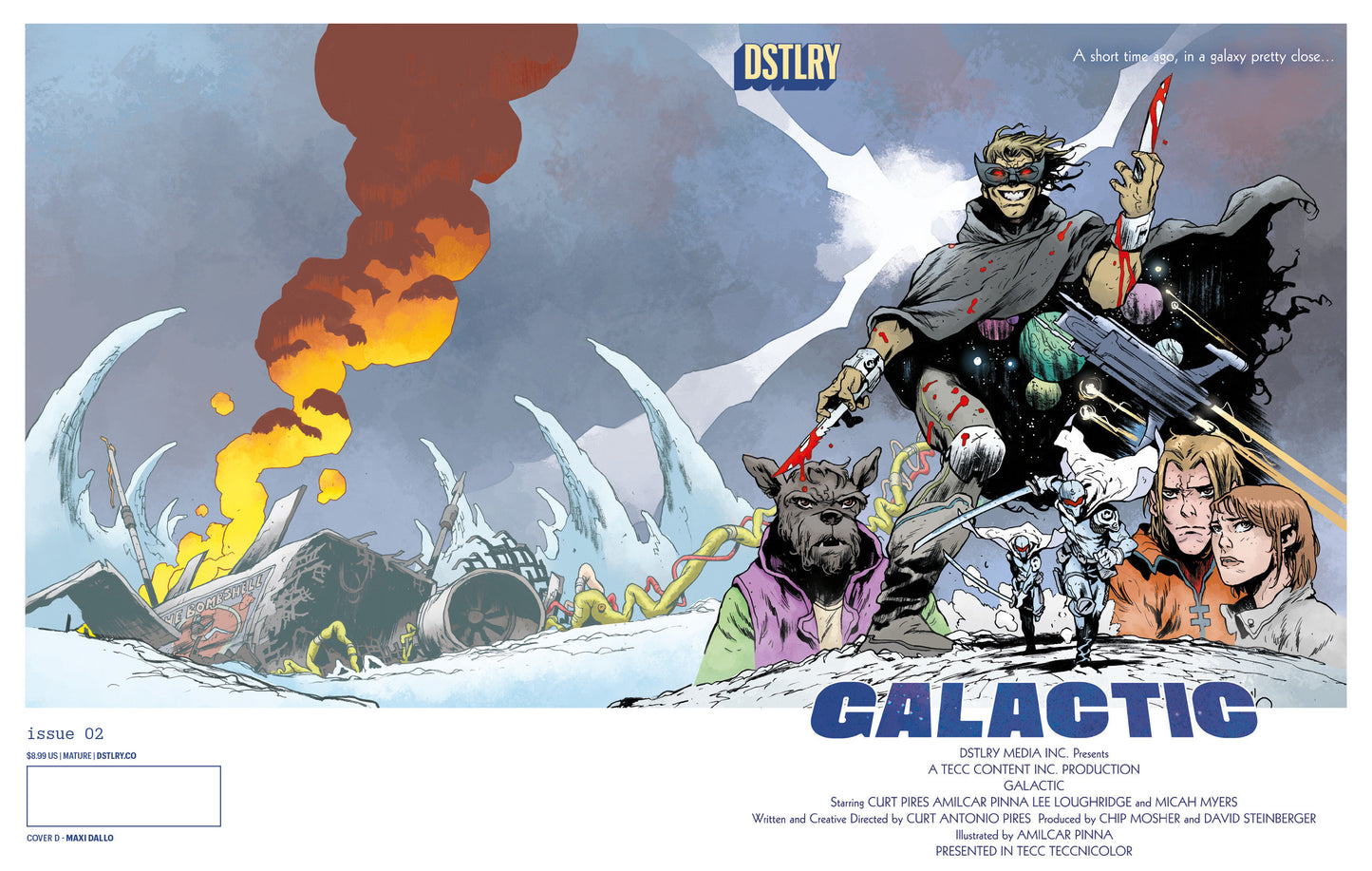 Galactic #2 (GALACTIC #2 CVR D MAXI DALLO HOMAGE)