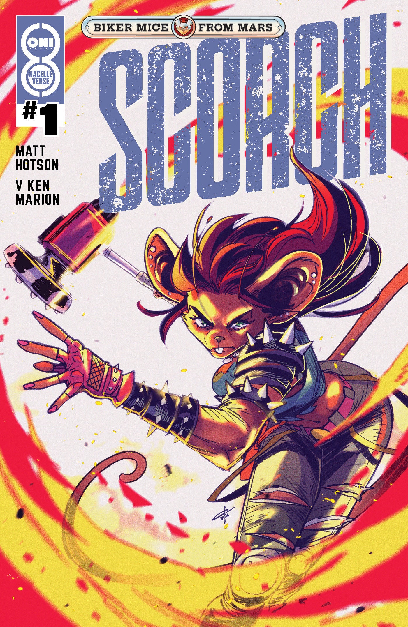 Biker Mice from Mars: Scorch #1 (BIKER MICE FROM MARS SCORCH #1 CVR B ELEONORA CARLINI VAR)