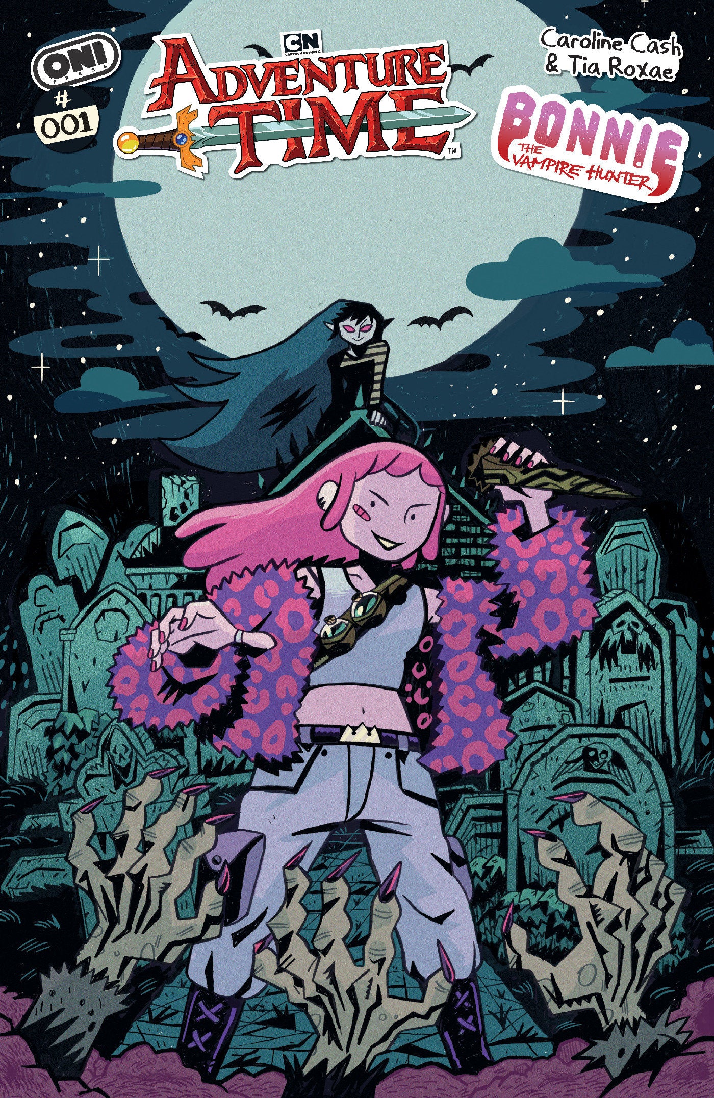 Adventure Time (2025) #1 (Adventure Time Bonnie the Vampire Hunter #1 (One-Shot) Cover C KWroten Var)
