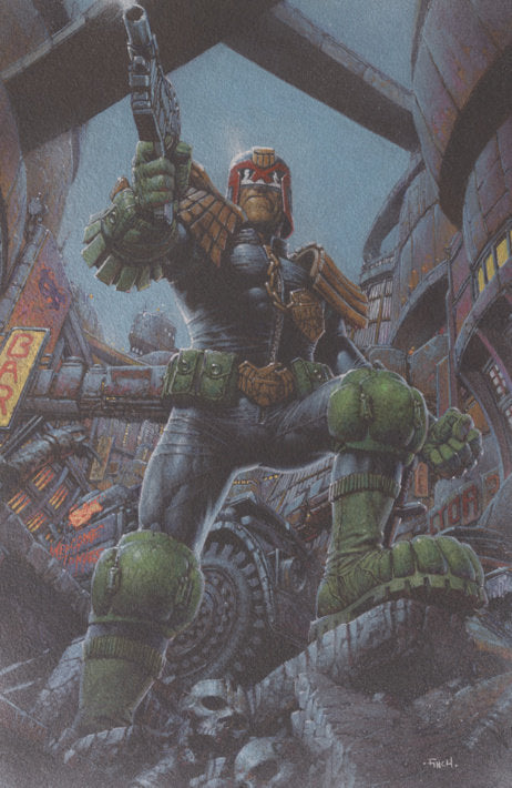 Judge Dredd/Biker Mice from Mars #1 (Cover F David Finch Foil Var)
