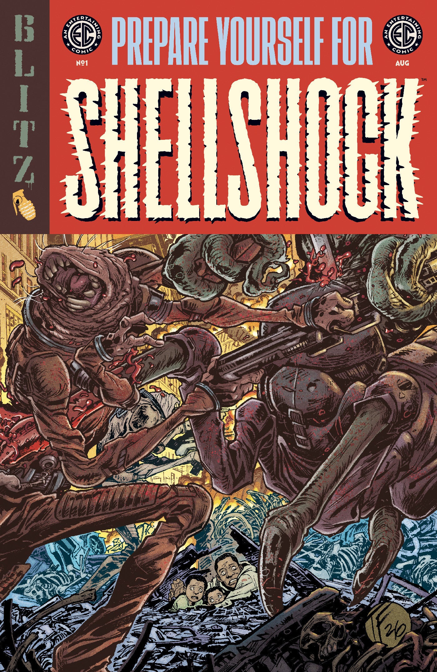 EC Comics #1 (EC SHELLSHOCK #1 CVR C TOM FOWLER VAR)