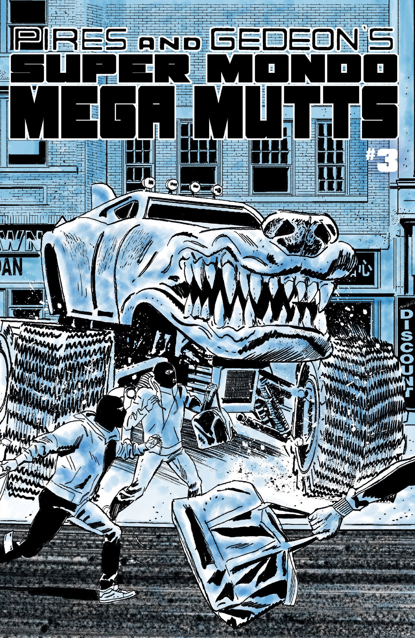 Super Mondo Mega Mutts #3 (SUPER MONDO MEGA MUTTS #3 CVR B ALEX DIOTTO HOMAGE VAR)