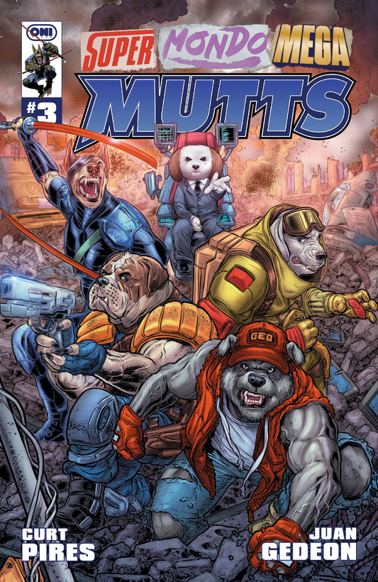 Super Mondo Mega Mutts #3 (SUPER MONDO MEGA MUTTS #3 CVR C JUAN JOSE RYP VAR)