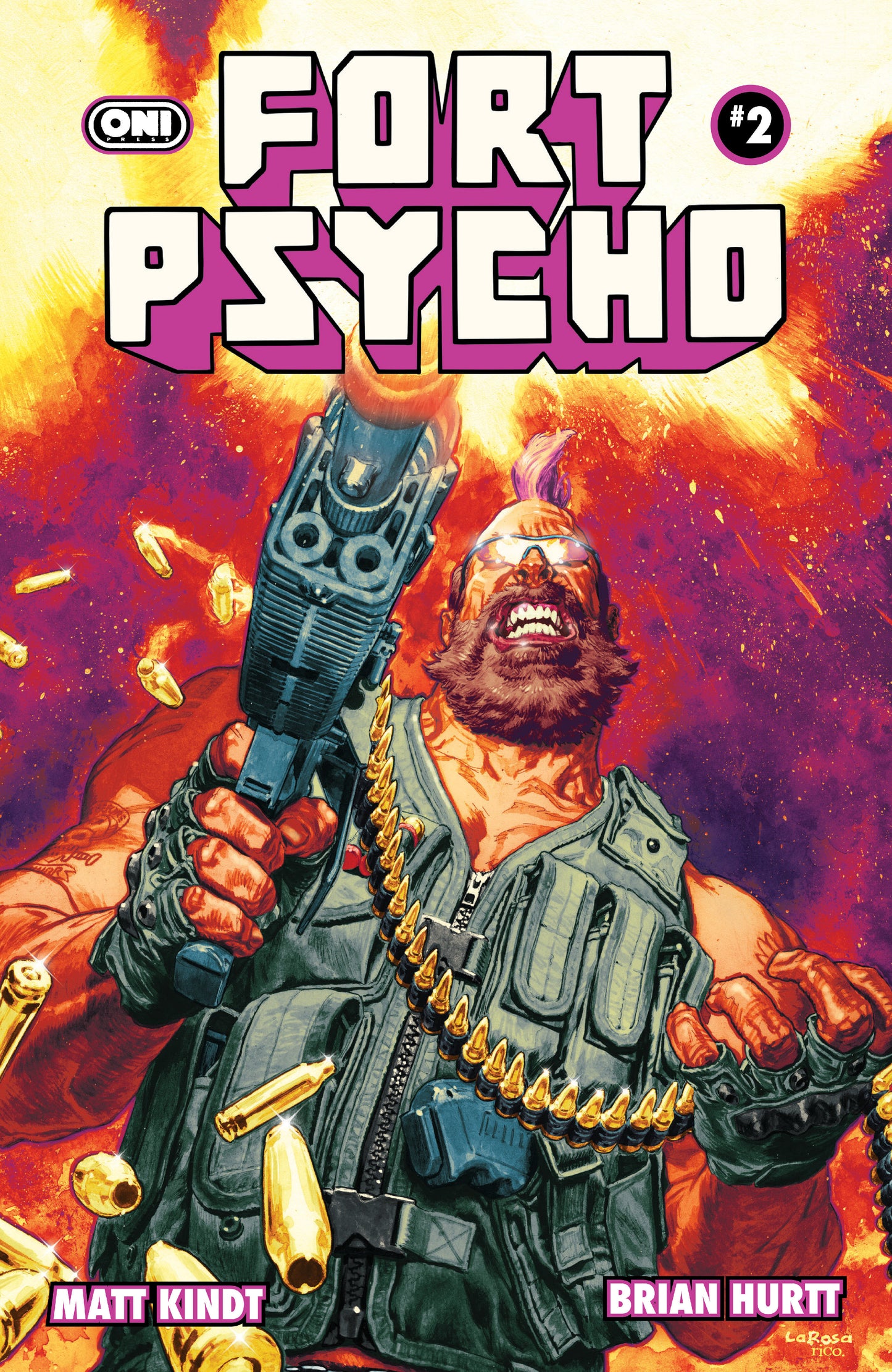 Fort Psycho #2 (FORT PSYCHO #2 CVR B LEWIS LAROSA VAR)